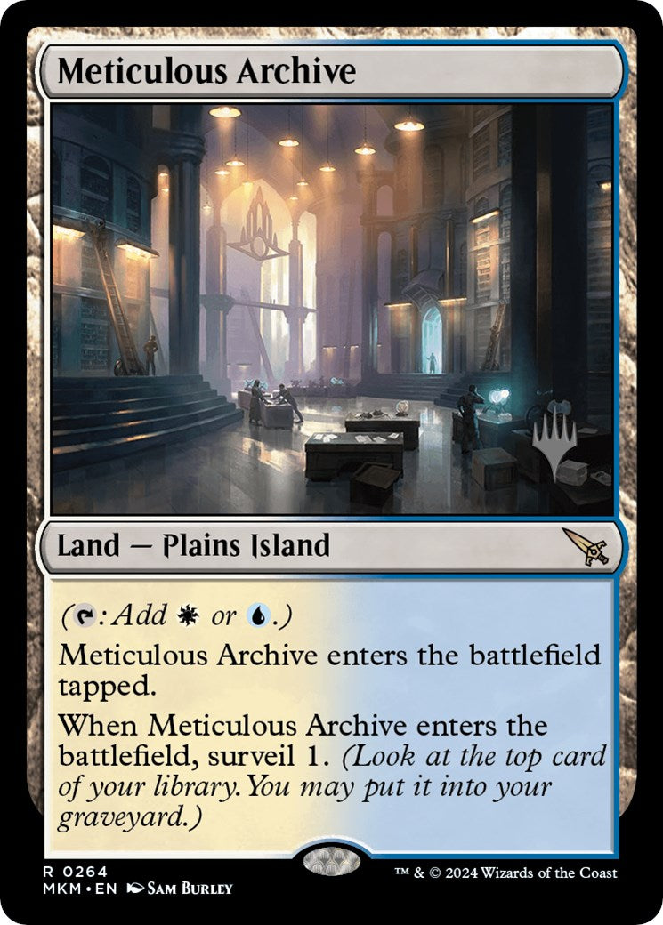 Meticulous Archive (Promo Pack) [Murders at Karlov Manor Promos] | Exor Games New Glasgow