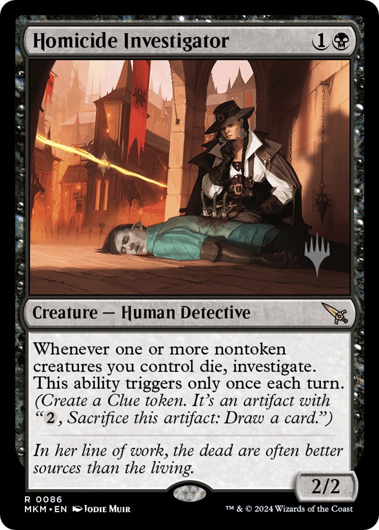 Homicide Investigator (Promo Pack) [Murders at Karlov Manor Promos] | Exor Games New Glasgow