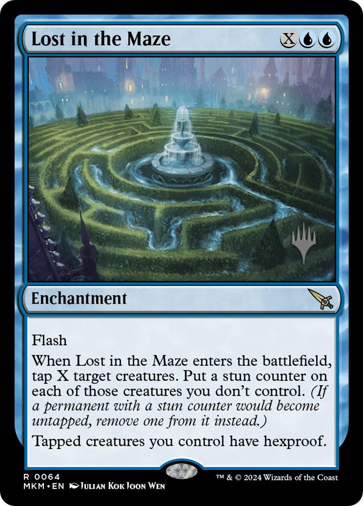 Lost in the Maze (Promo Pack) [Murders at Karlov Manor Promos] | Exor Games New Glasgow