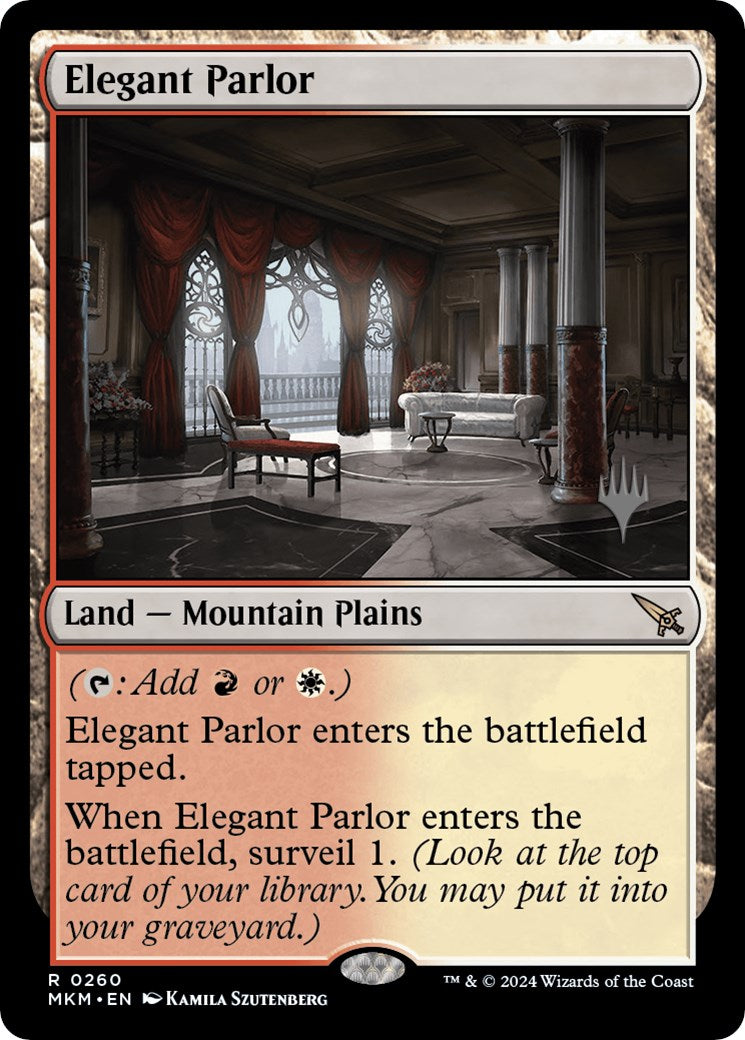 Elegant Parlor (Promo Pack) [Murders at Karlov Manor Promos] | Exor Games New Glasgow