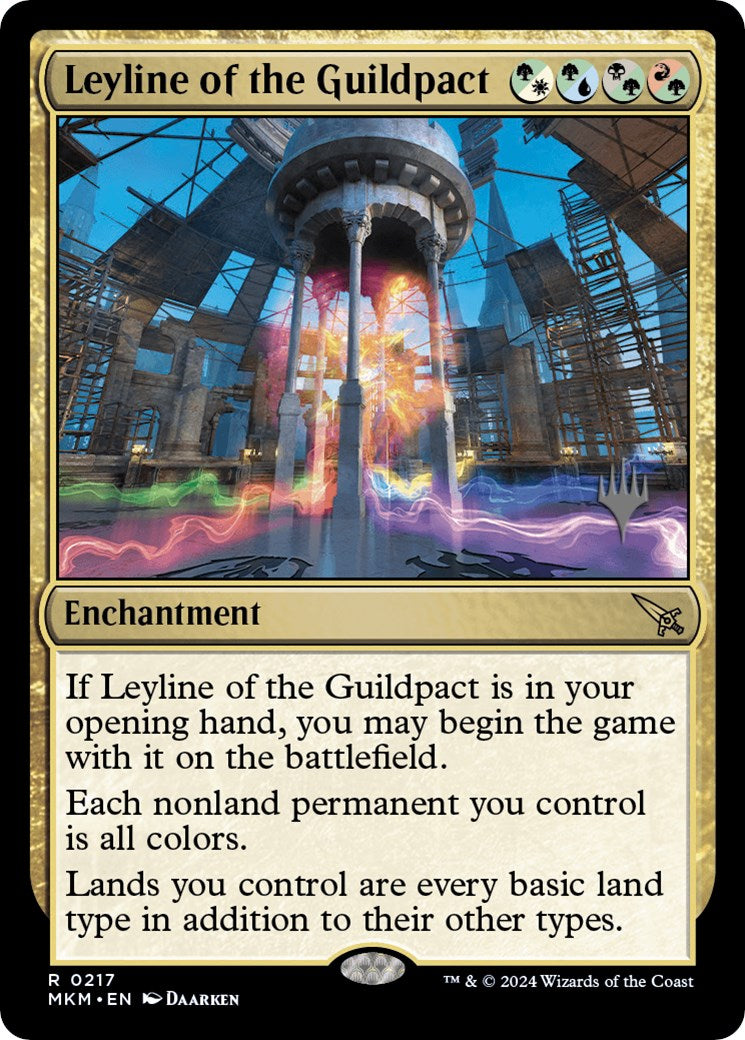 Leyline of the Guildpact (Promo Pack) [Murders at Karlov Manor Promos] | Exor Games New Glasgow