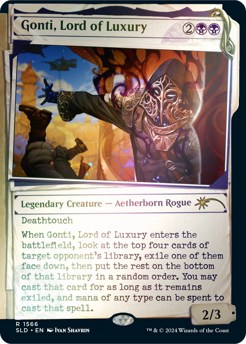 Gonti, Lord of Luxury (Rainbow Foil) [Secret Lair Drop Series] | Exor Games New Glasgow