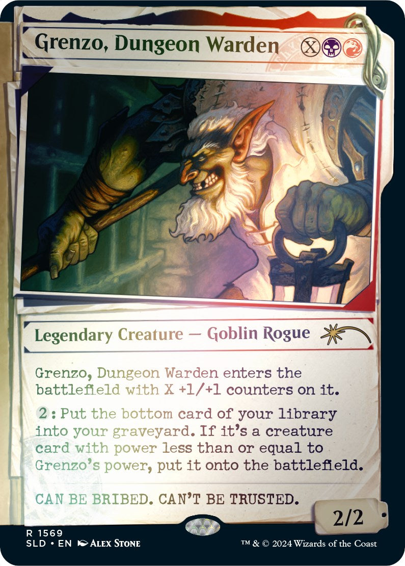 Grenzo, Dungeon Warden (Rainbow Foil) [Secret Lair Drop Series] | Exor Games New Glasgow