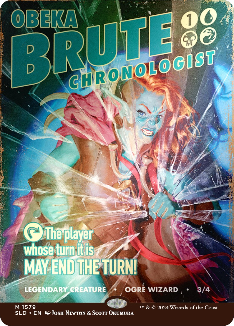 Obeka, Brute Chronologist (Rainbow Foil) [Secret Lair Drop Series] | Exor Games New Glasgow