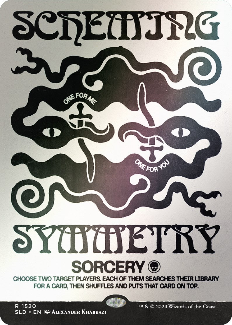 Scheming Symmetry (Rainbow Foil) [Secret Lair Drop Series] | Exor Games New Glasgow