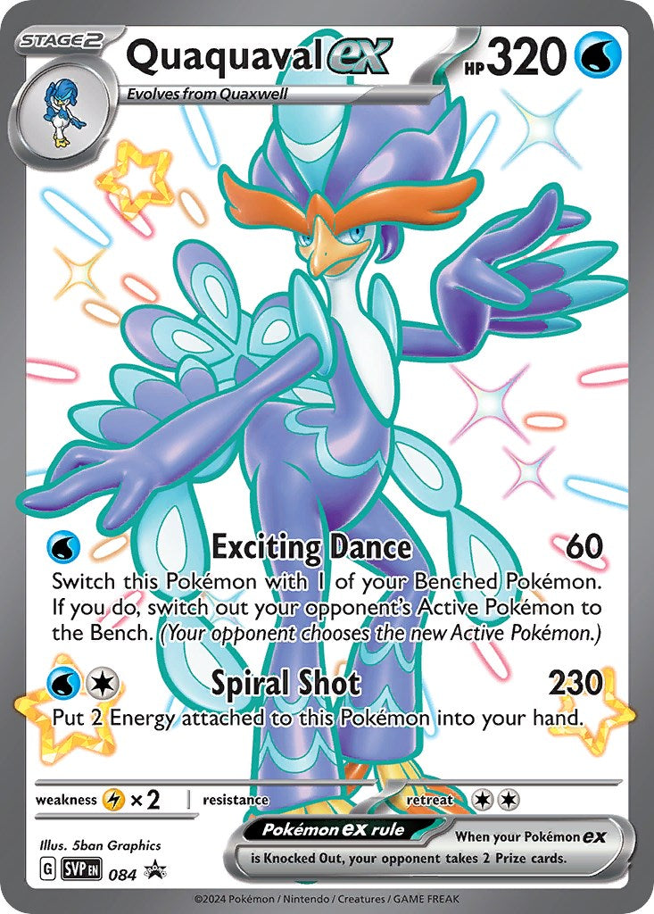 Quaquaval ex (084) (Jumbo Card) [Scarlet & Violet: Black Star Promos] | Exor Games New Glasgow