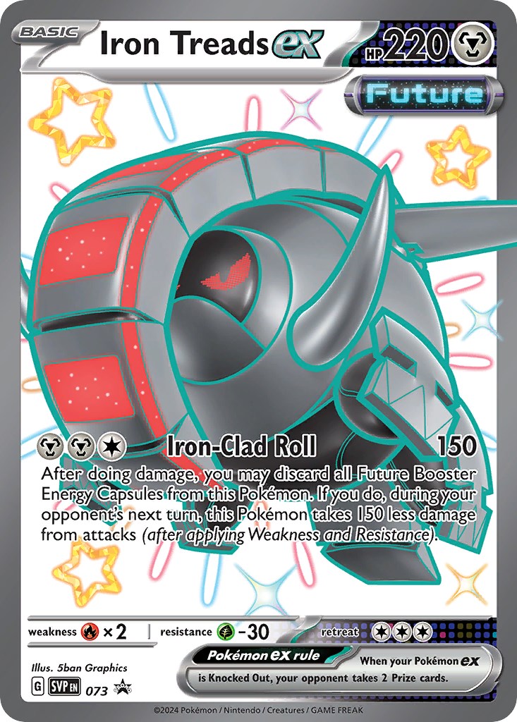 Iron Treads ex (073) [Scarlet & Violet: Black Star Promos] | Exor Games New Glasgow