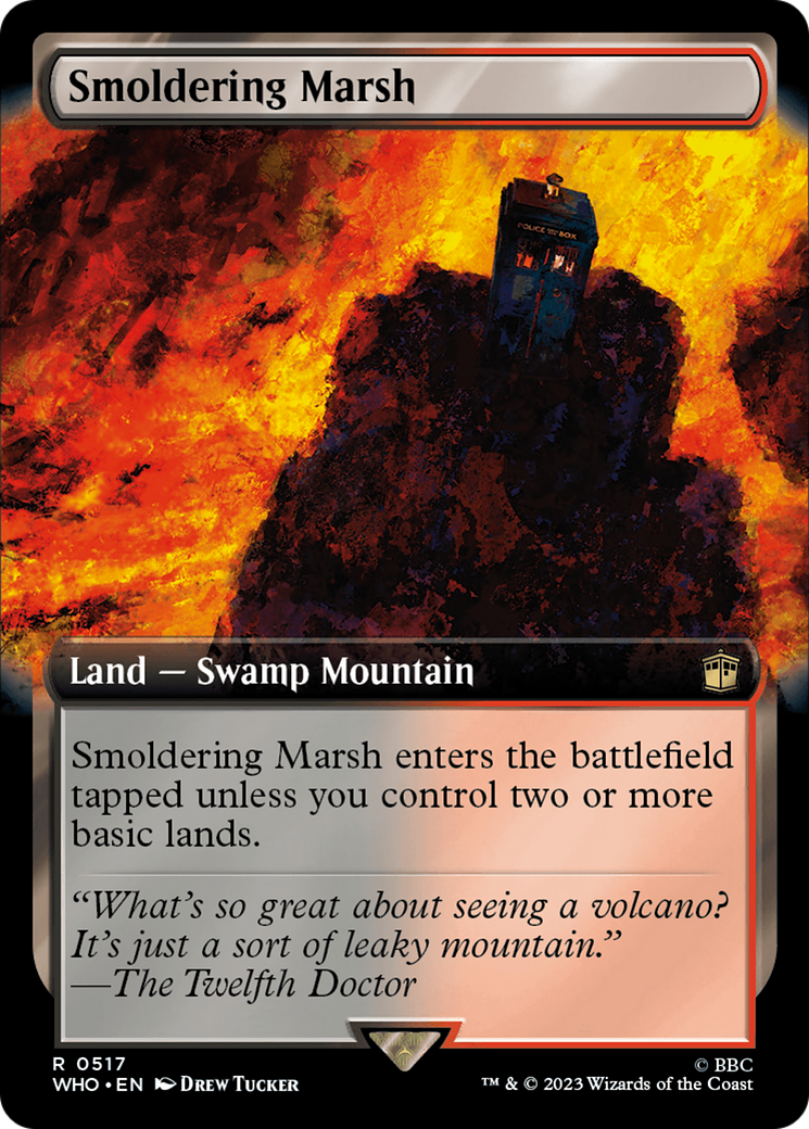 Smoldering Marsh (Extended Art) [Doctor Who] | Exor Games New Glasgow