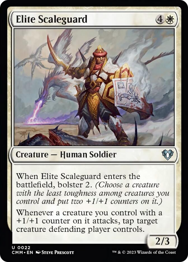 Elite Scaleguard [Commander Masters] | Exor Games New Glasgow