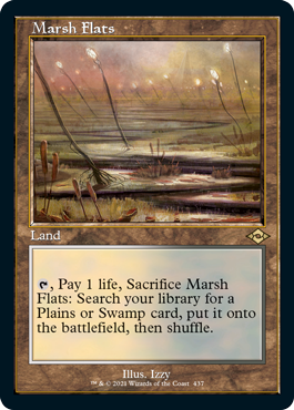 Marsh Flats (Retro Foil Etched) [Modern Horizons 2] | Exor Games New Glasgow