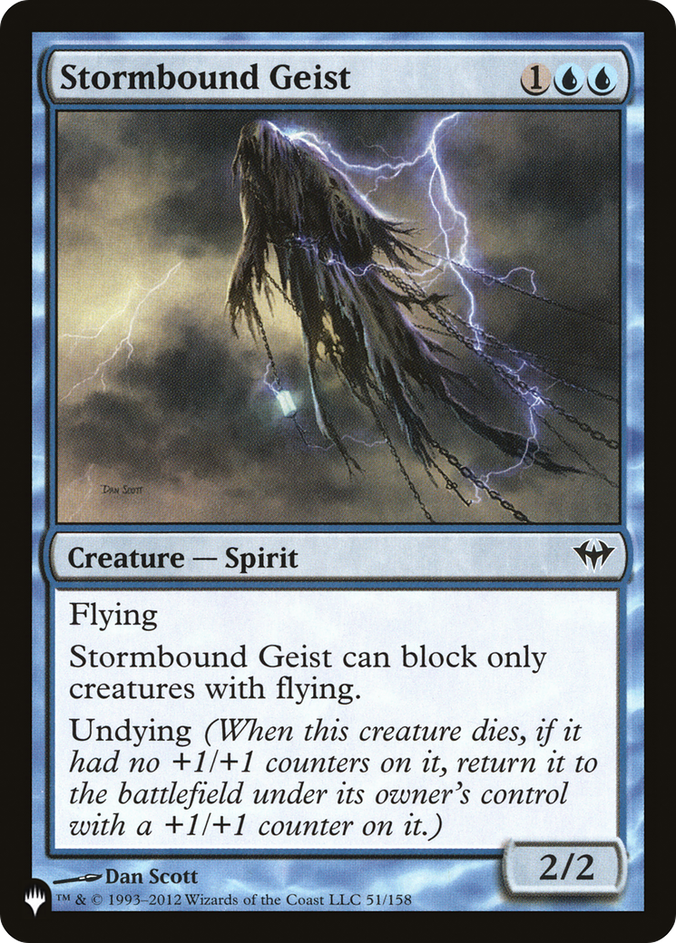 Stormbound Geist [The List Reprints] | Exor Games New Glasgow