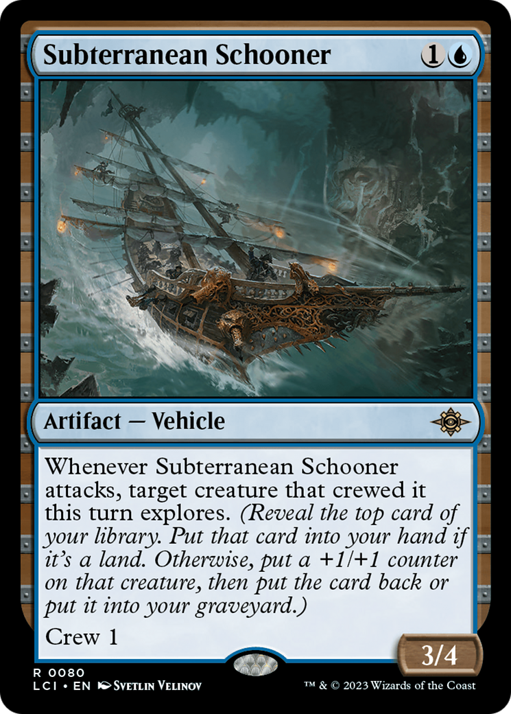 Subterranean Schooner [The Lost Caverns of Ixalan] | Exor Games New Glasgow