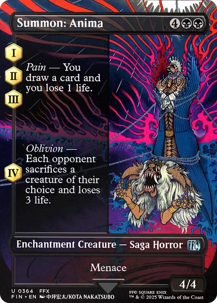 Summon: Anima (Borderless) [FINAL FANTASY] | Exor Games New Glasgow