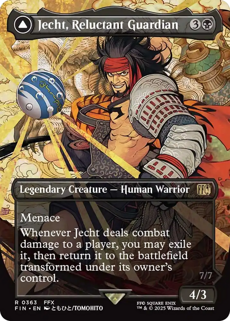 Jecht, Reluctant Guardian // Braska's Final Aeon (Borderless) [FINAL FANTASY] | Exor Games New Glasgow