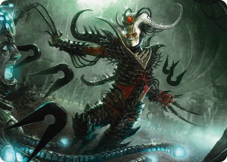 Vraan, Executioner Thane Art Card [Phyrexia: All Will Be One Art Series] | Exor Games New Glasgow