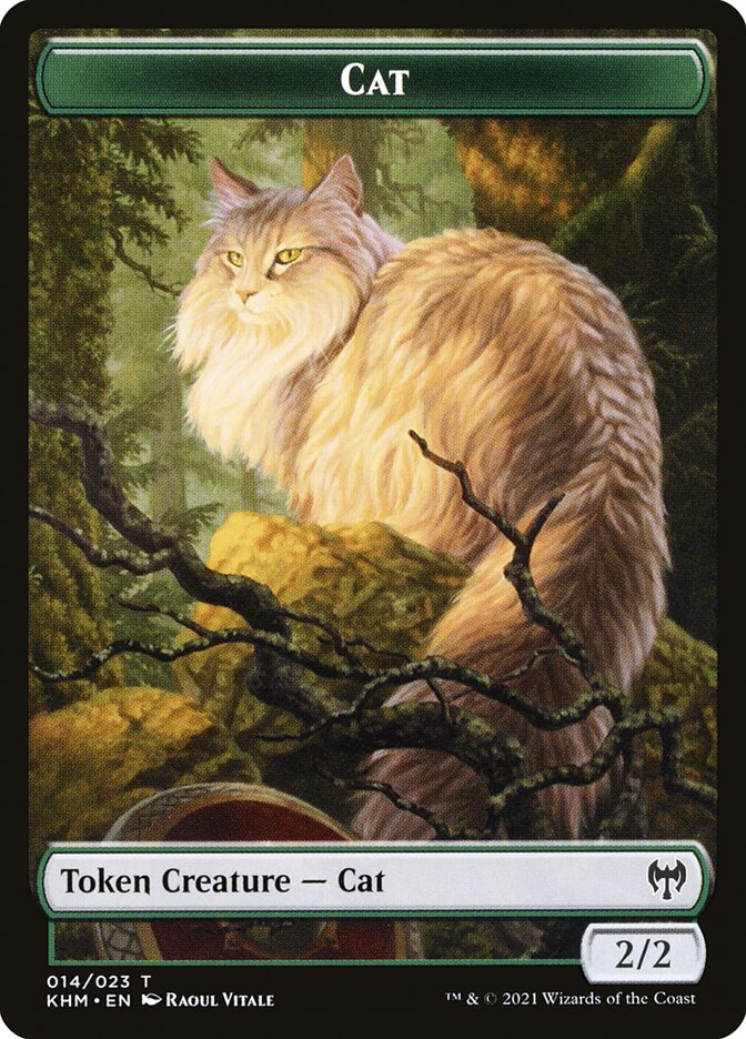 Treasure // Cat Double-Sided Token [Kaldheim Tokens] | Exor Games New Glasgow