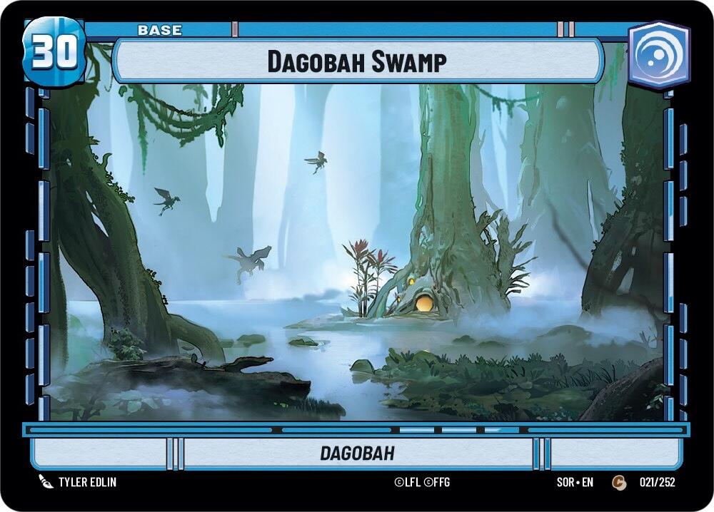 Dagobah Swamp (021/252) [Spark of Rebellion] | Exor Games New Glasgow