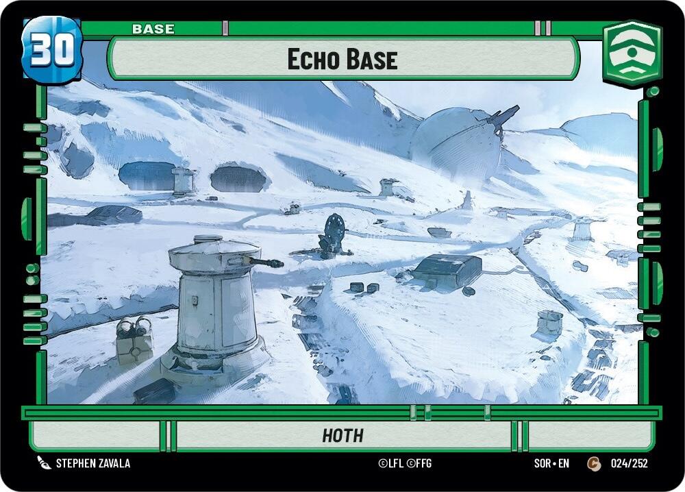 Echo Base (024/252) [Spark of Rebellion] | Exor Games New Glasgow
