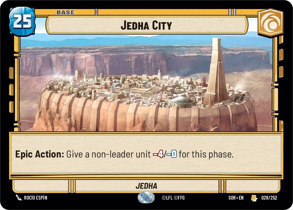 Jedha City (028/252) [Spark of Rebellion] | Exor Games New Glasgow