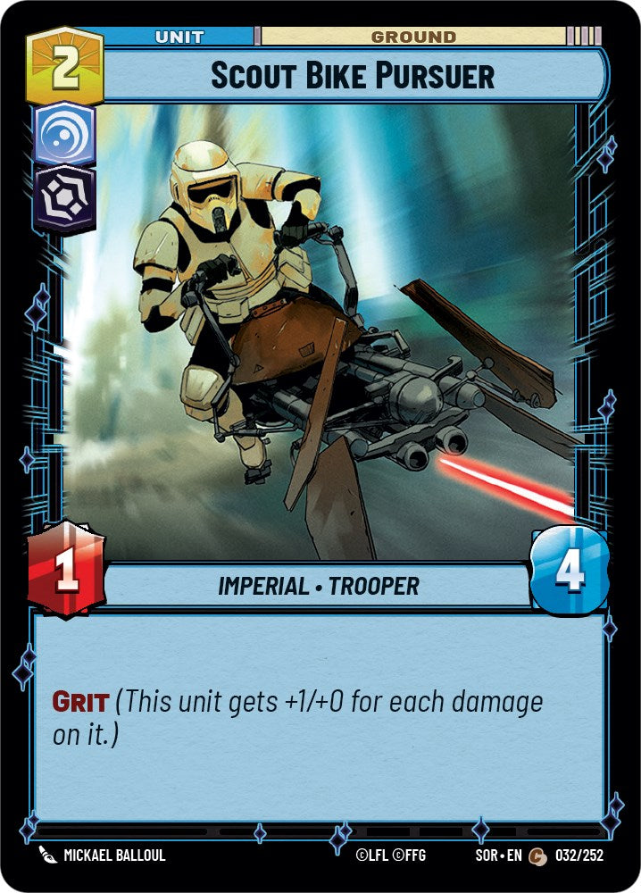 Scout Bike Pursuer (032/252) [Spark of Rebellion] | Exor Games New Glasgow