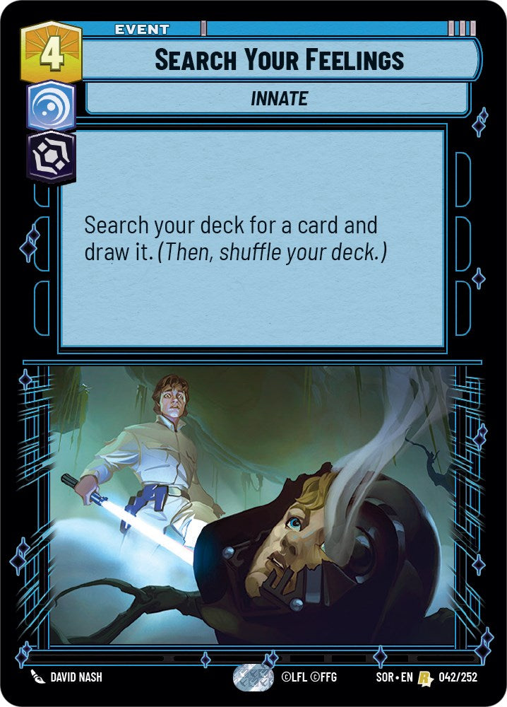 Search Your Feelings (042/252) [Spark of Rebellion] | Exor Games New Glasgow