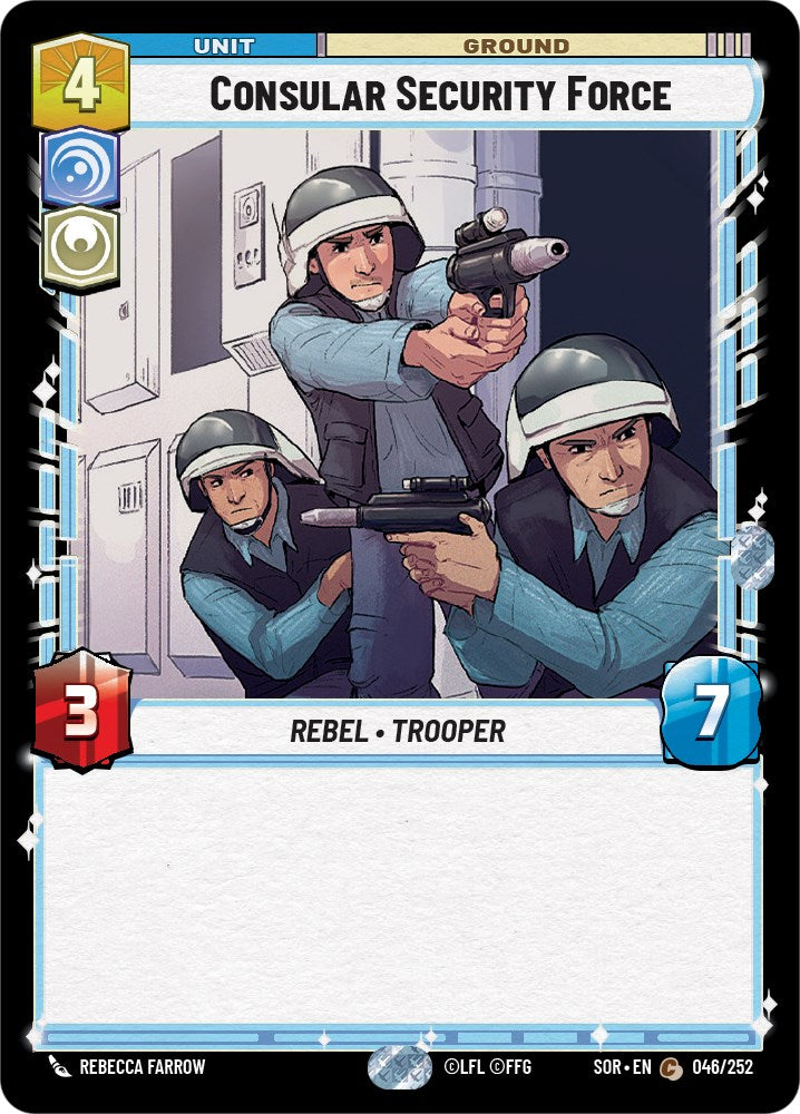 Consular Security Force (046/252) [Spark of Rebellion] | Exor Games New Glasgow
