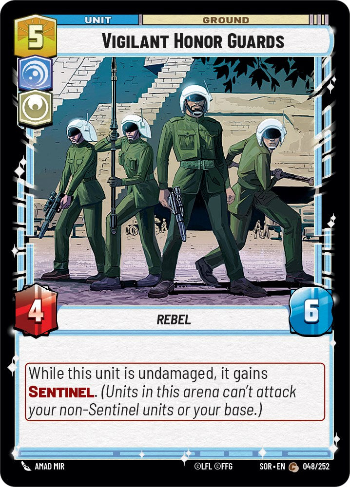 Vigilant Honor Guards (048/252) [Spark of Rebellion] | Exor Games New Glasgow