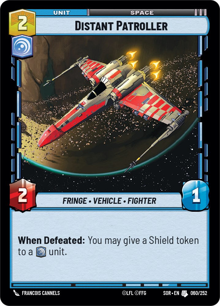 Distant Patroller (060/252) [Spark of Rebellion] | Exor Games New Glasgow