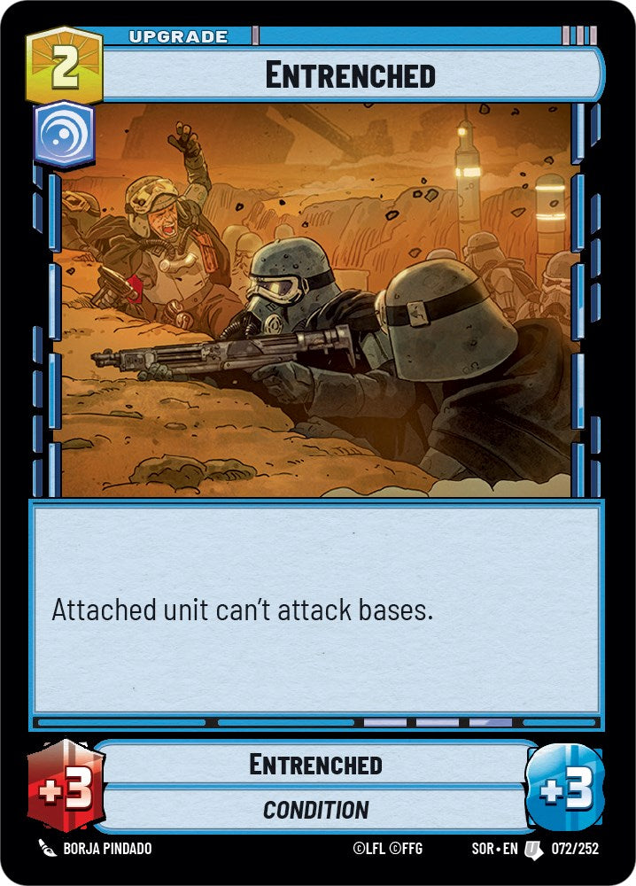 Entrenched (072/252) [Spark of Rebellion] | Exor Games New Glasgow