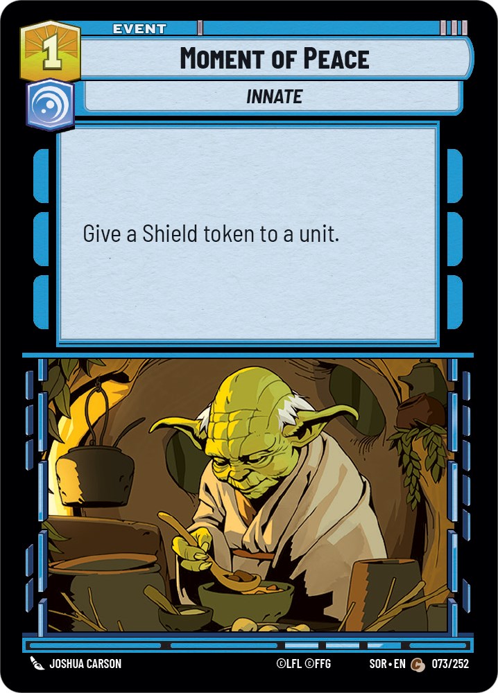 Moment of Peace (073/252) [Spark of Rebellion] | Exor Games New Glasgow