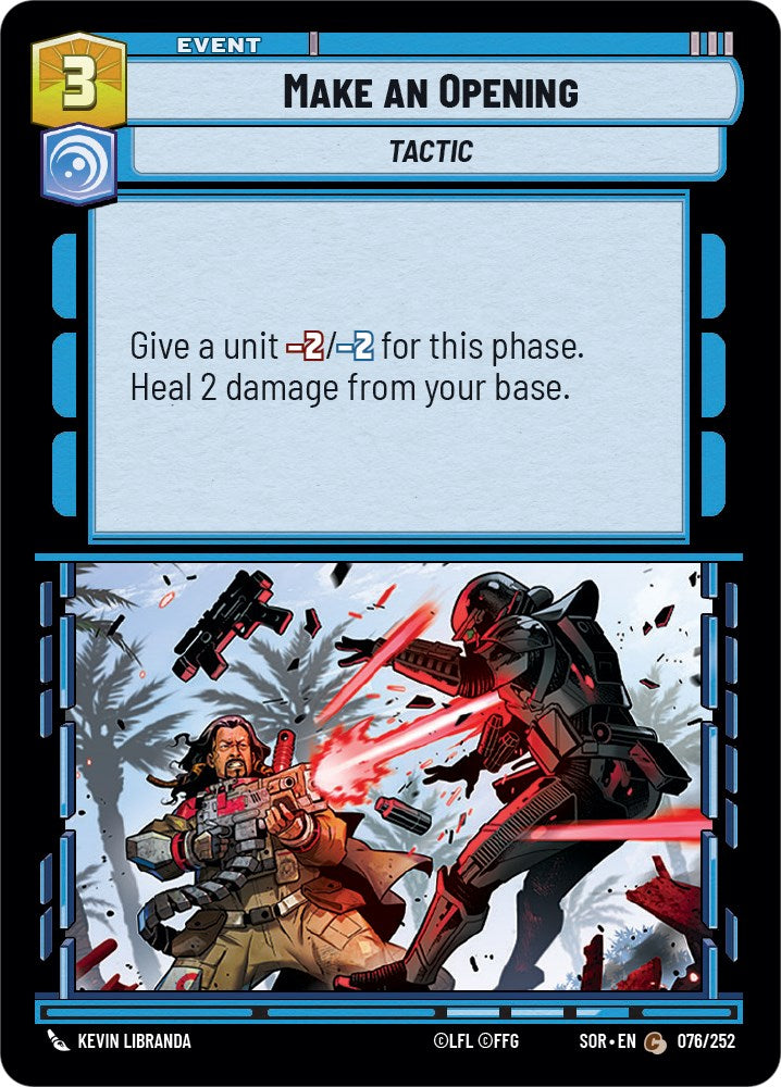 Make An Opening (076/252) [Spark of Rebellion] | Exor Games New Glasgow