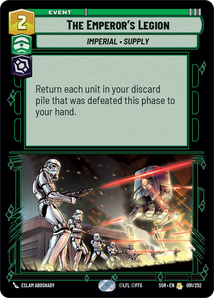 The Emperor's Legion (091/252) [Spark of Rebellion] | Exor Games New Glasgow