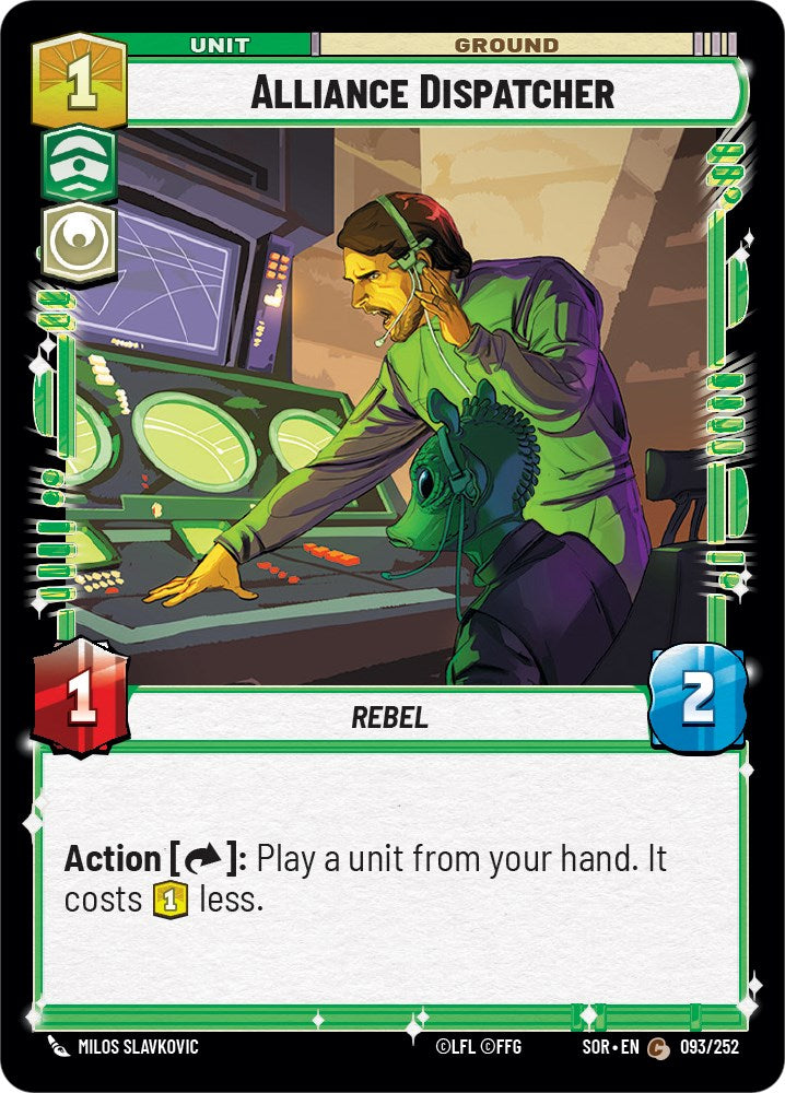 Alliance Dispatcher (093/252) [Spark of Rebellion] | Exor Games New Glasgow