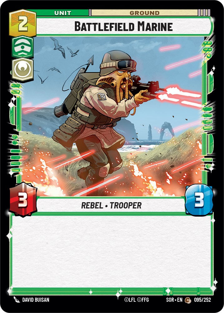 Battlefield Marine (095/252) [Spark of Rebellion] | Exor Games New Glasgow