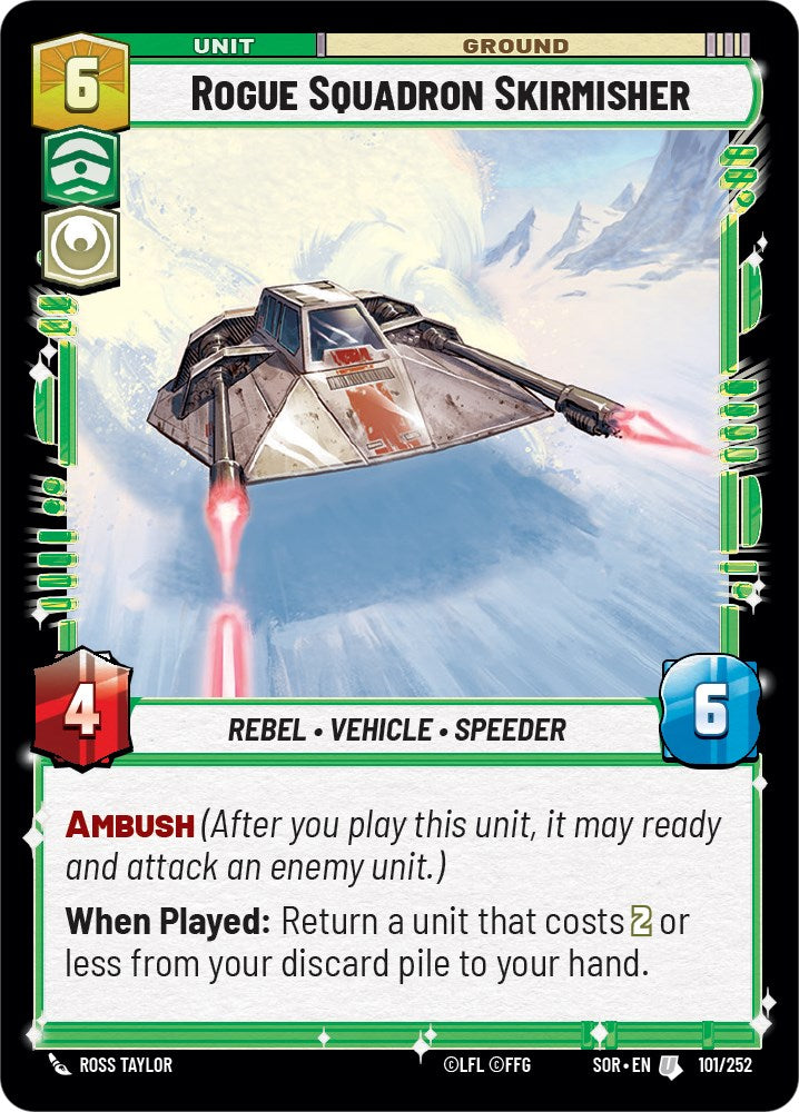 Rogue Squadron Skirmisher (101/252) [Spark of Rebellion] | Exor Games New Glasgow