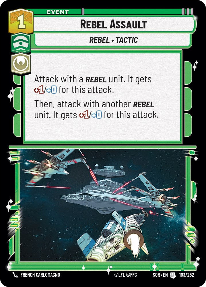 Rebel Assault (103/252) [Spark of Rebellion] | Exor Games New Glasgow
