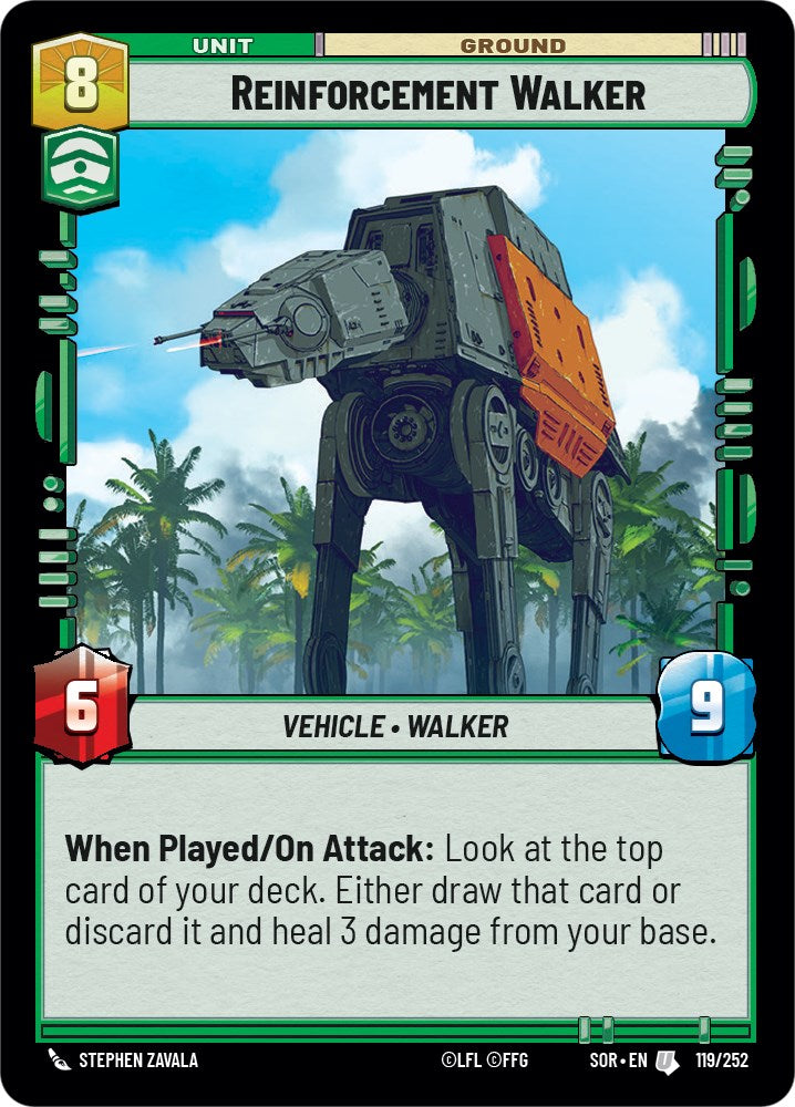 Reinforcement Walker (119/252) [Spark of Rebellion] | Exor Games New Glasgow