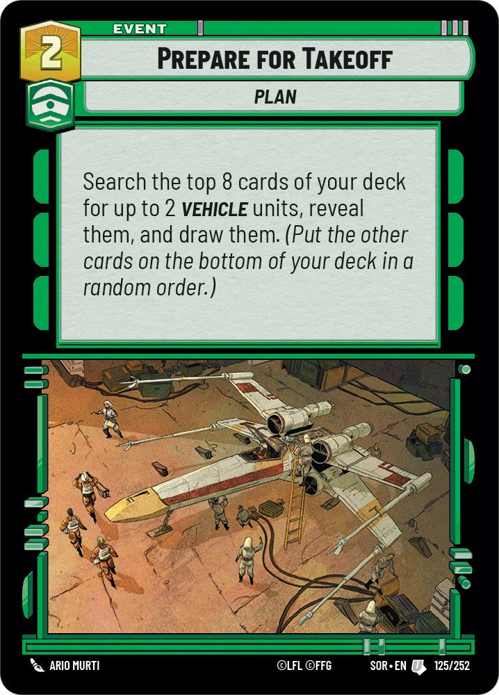 Prepare for Takeoff (125/252) [Spark of Rebellion] | Exor Games New Glasgow
