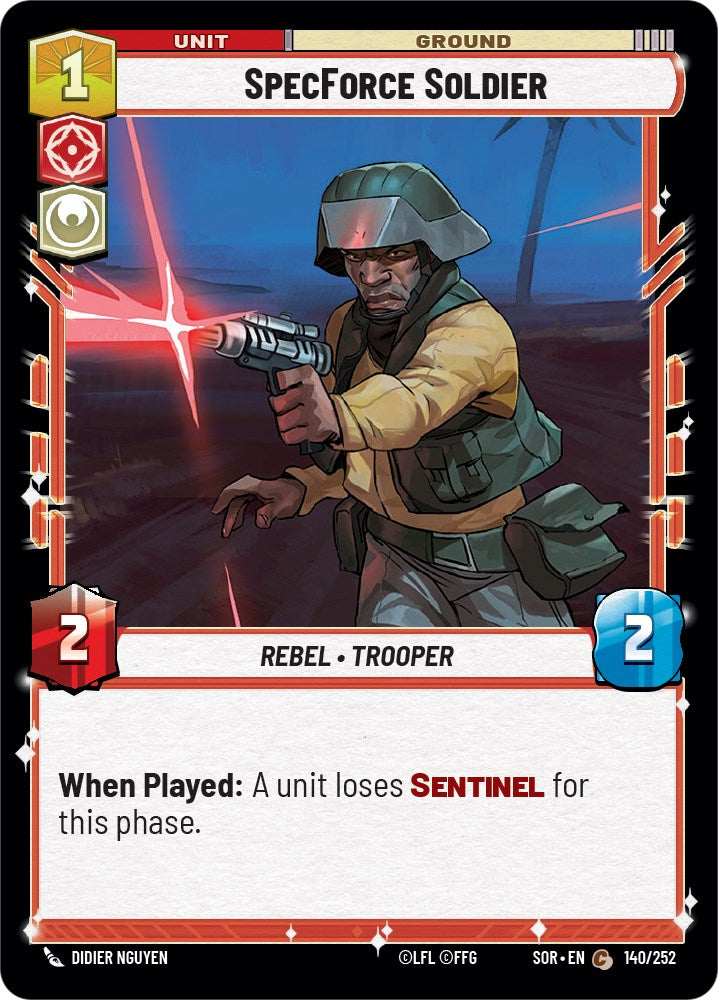 SpecForce Soldier (140/252) [Spark of Rebellion] | Exor Games New Glasgow