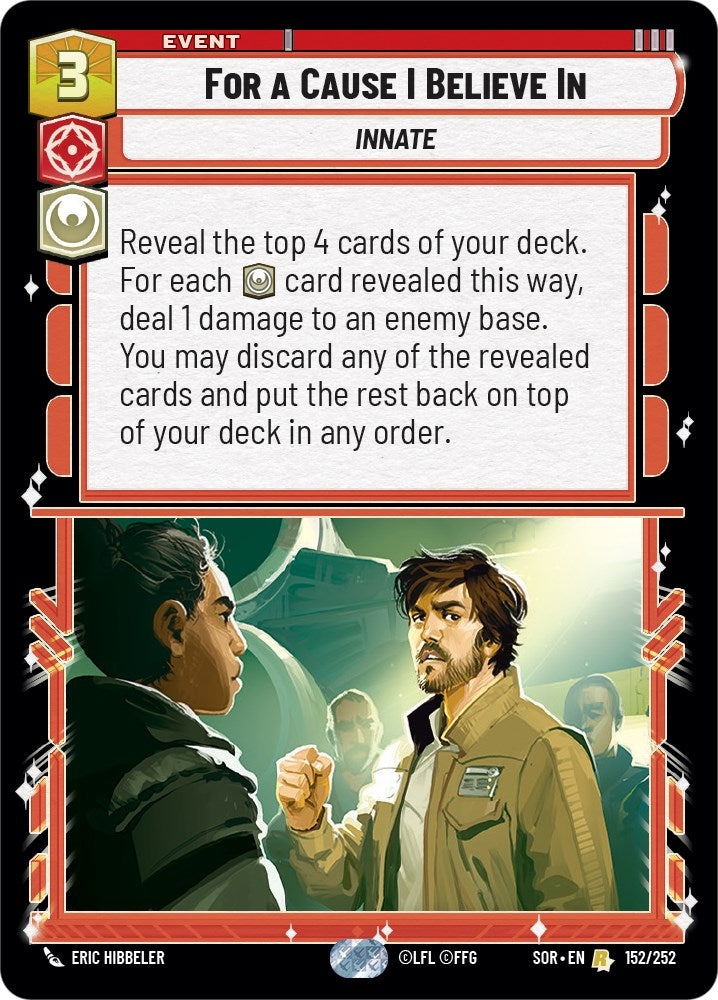 For A Cause I Believe In (152/252) [Spark of Rebellion] | Exor Games New Glasgow