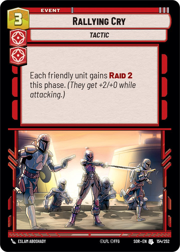 Rallying Cry (154/252) [Spark of Rebellion] | Exor Games New Glasgow