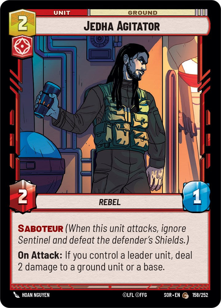Jedha Agitator (158/252) [Spark of Rebellion] | Exor Games New Glasgow