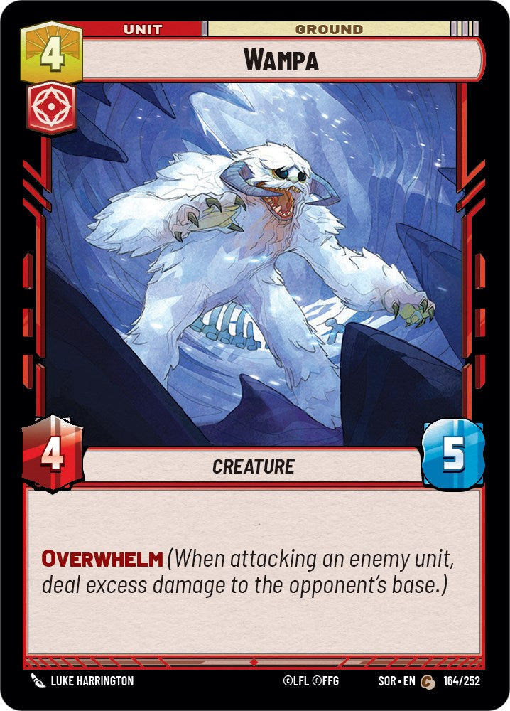 Wampa (164/252) [Spark of Rebellion] | Exor Games New Glasgow