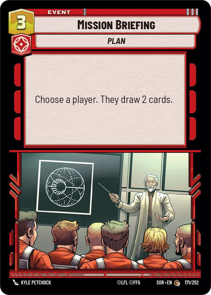 Mission Briefing (171/252) [Spark of Rebellion] | Exor Games New Glasgow