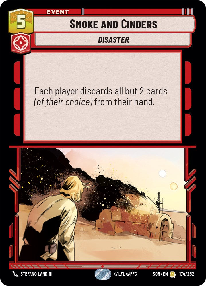 Smoke and Cinders (174/252) [Spark of Rebellion] | Exor Games New Glasgow