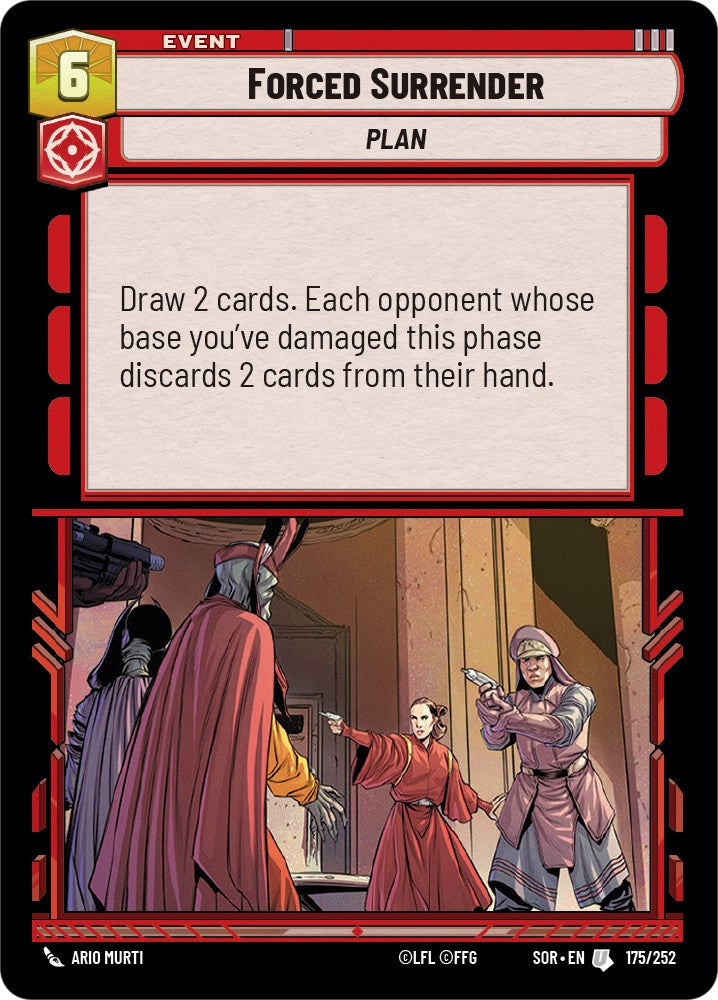 Forced Surrender (175/252) [Spark of Rebellion] | Exor Games New Glasgow
