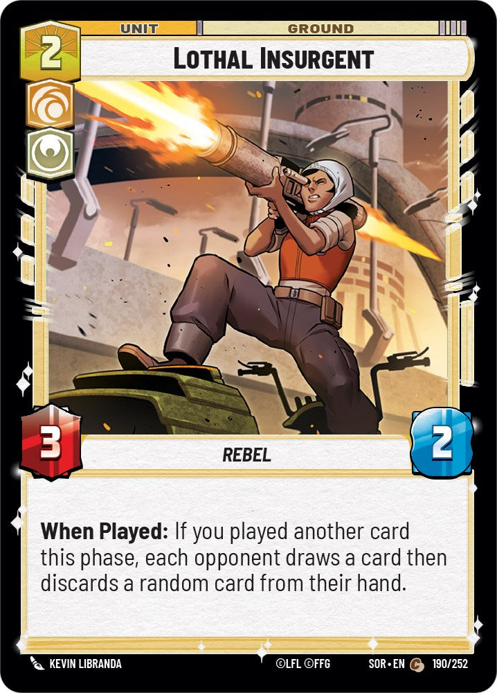 Lothal Insurgent (190/252) [Spark of Rebellion] | Exor Games New Glasgow