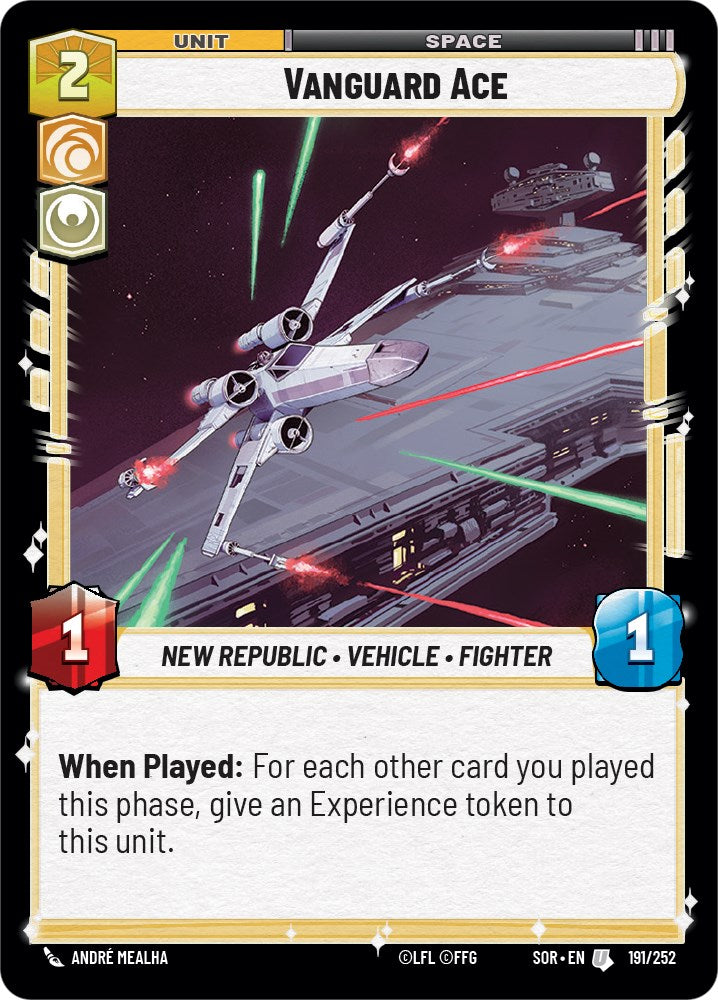 Vanguard Ace (191/252) [Spark of Rebellion] | Exor Games New Glasgow