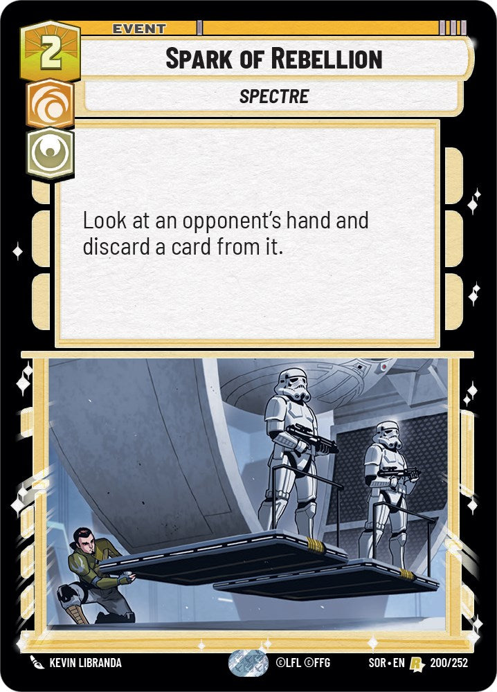 Spark of Rebellion (200/252) [Spark of Rebellion] | Exor Games New Glasgow