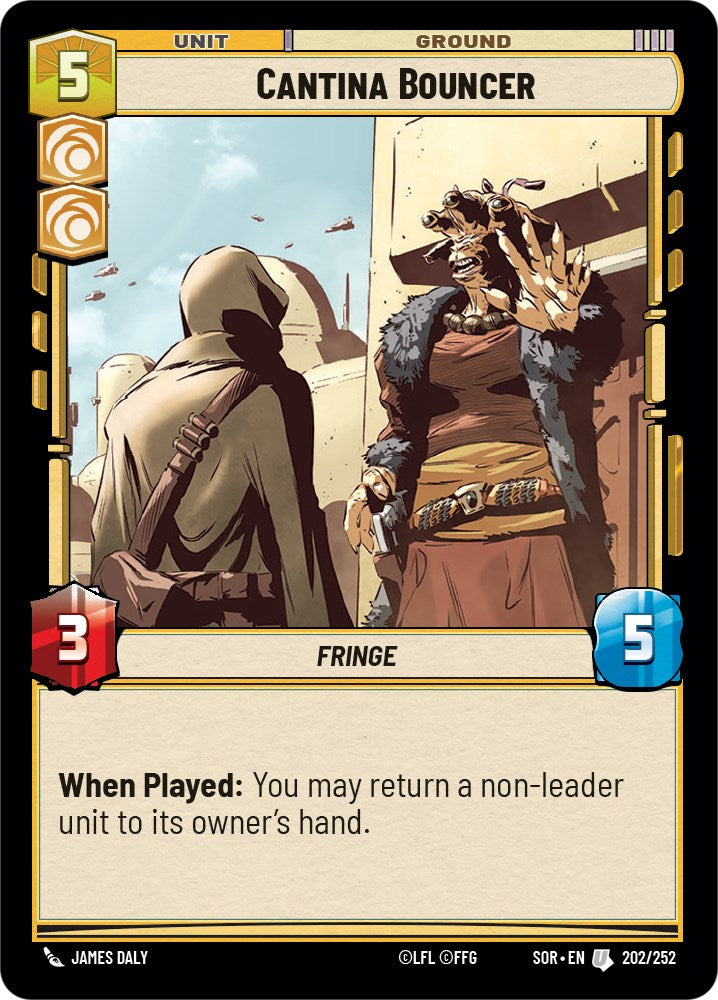 Cantina Bouncer (202/252) [Spark of Rebellion] | Exor Games New Glasgow